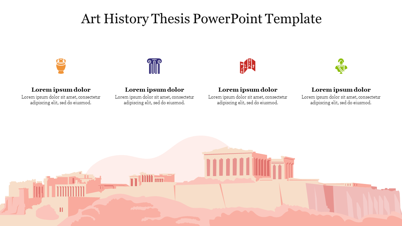 Art History Thesis PowerPoint Template and Google Slides 